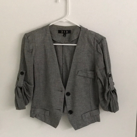 213 Jackets & Blazers - 213 Crop Jacket